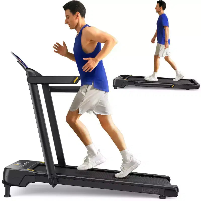 Tapis de course électrique UREVO Strol 1 Pro pour la marche et la course avec inclinaison automatique