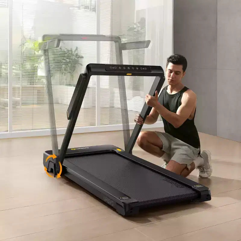 Tapis de course électrique UREVO Strol 1 Pro pour la marche et la course avec inclinaison automatique
