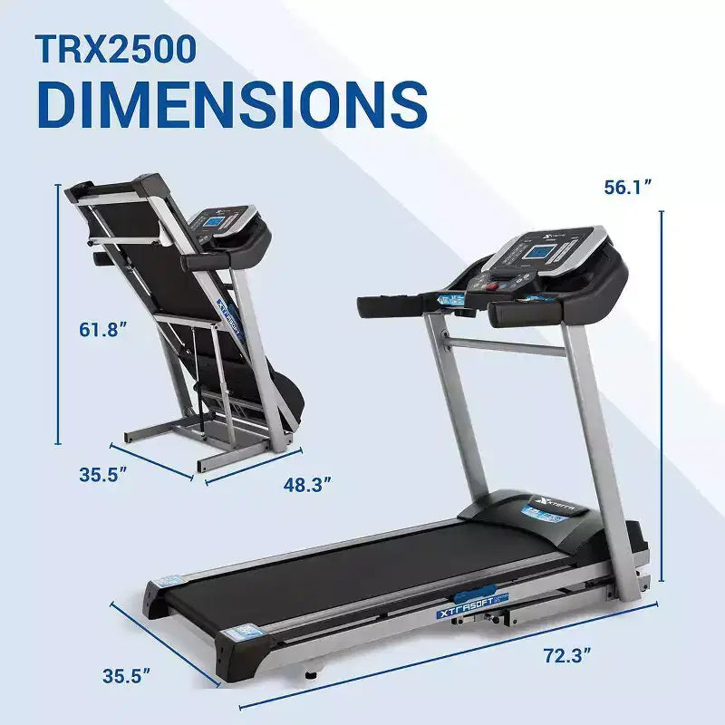 Tapis de course XTERRA Fitness TRX2500