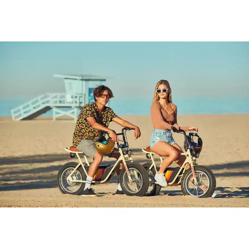 Trottinette électrique Razor Rambler Step Over - Beige : Moteur 350W, Vitesse 25 km/h