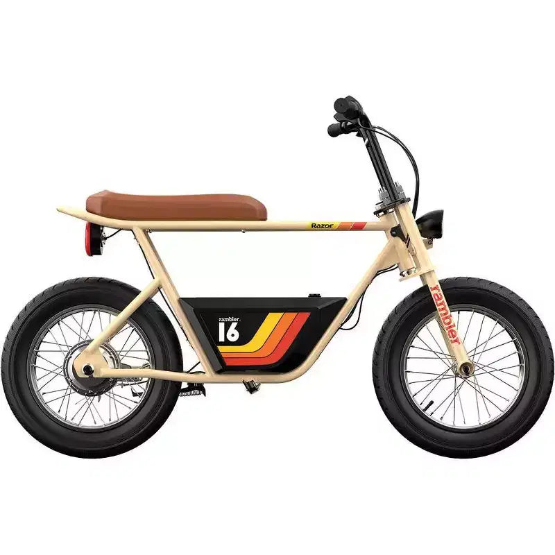 Trottinette électrique Razor Rambler Step Over - Beige : Moteur 350W, Vitesse 25 km/h