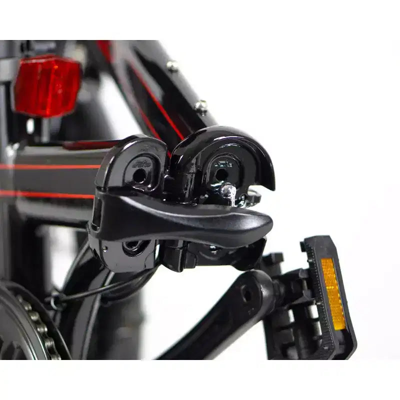 Vélo pliant ZiZZO Via 7 vitesses en aluminium 20" - Noir