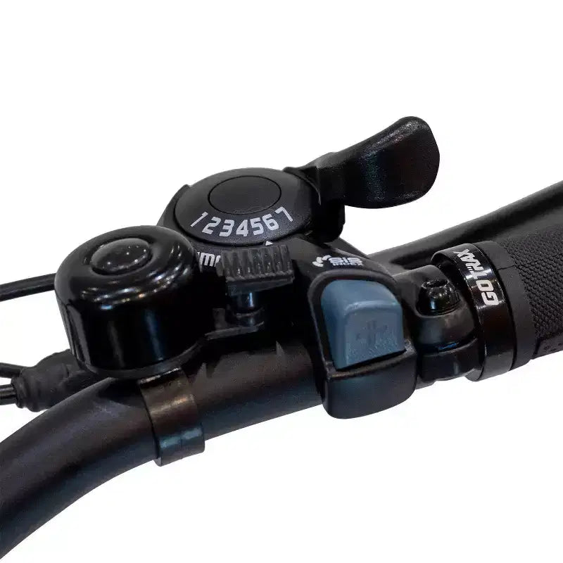 Vélo hybride électrique GOTRAX Fat Tire 26" à enjambement bas pour adulte - Argent