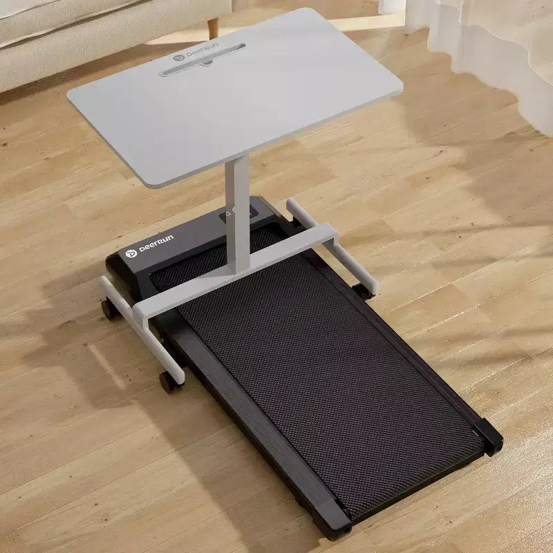 Tapis de marche DeerRun Q2 Urban Desk avec inclinaison de 7 % | Tapis de course compact pour sous le bureau