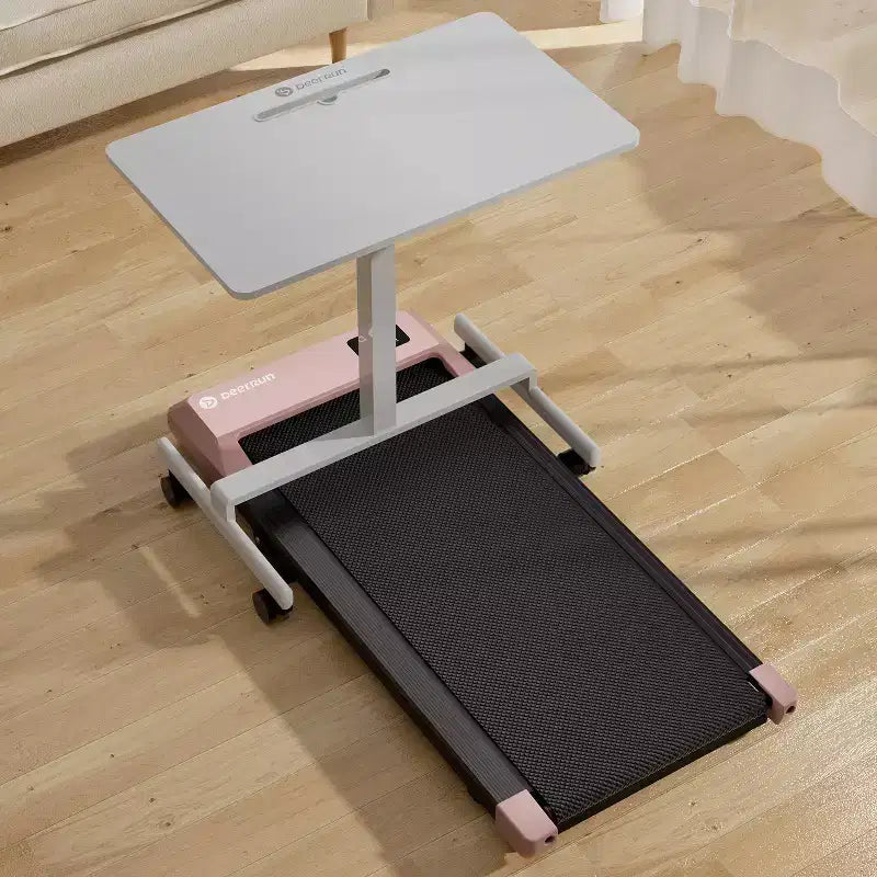 Tapis de marche DeerRun Q2 Urban Desk avec inclinaison de 7 % | Tapis de course compact pour sous le bureau