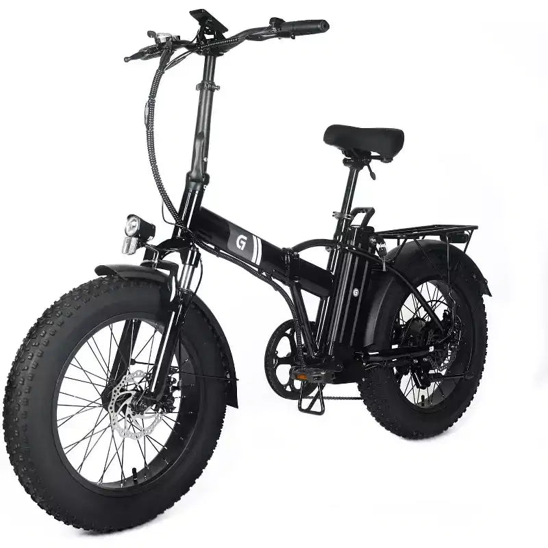 Electric Bike for Adults,20 x 4.0 Fat Tire Folding Ebike,48V Removable Battery and 7-Speed Gears Ideal for Commuting