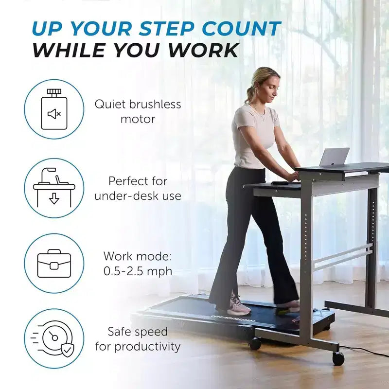 Tapis roulant Staminamuuv, Tapis de marche pliable, Appareil cardio pour la maison