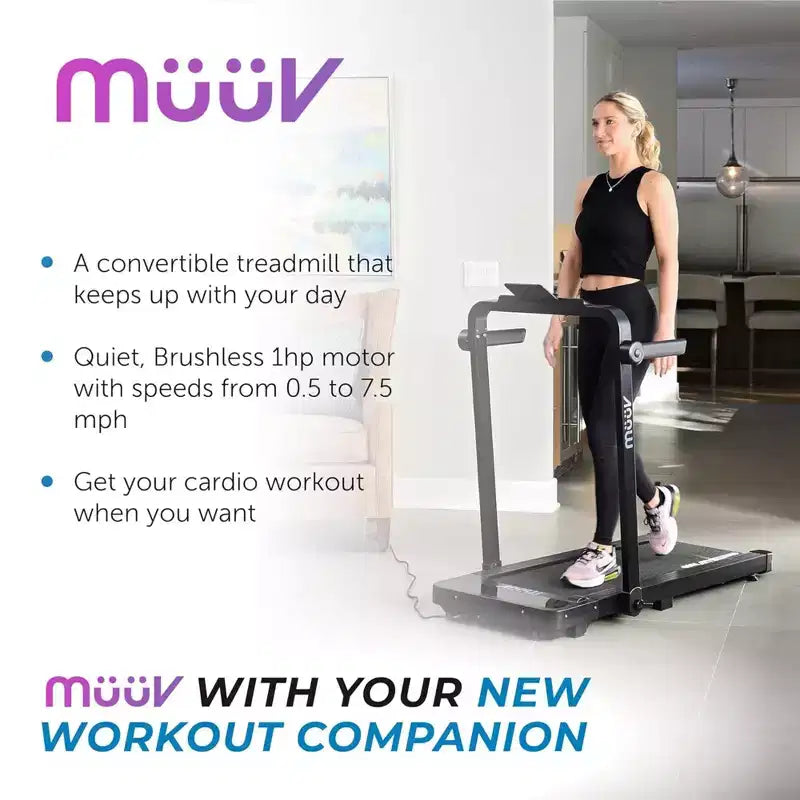 Tapis roulant Staminamuuv, Tapis de marche pliable, Appareil cardio pour la maison