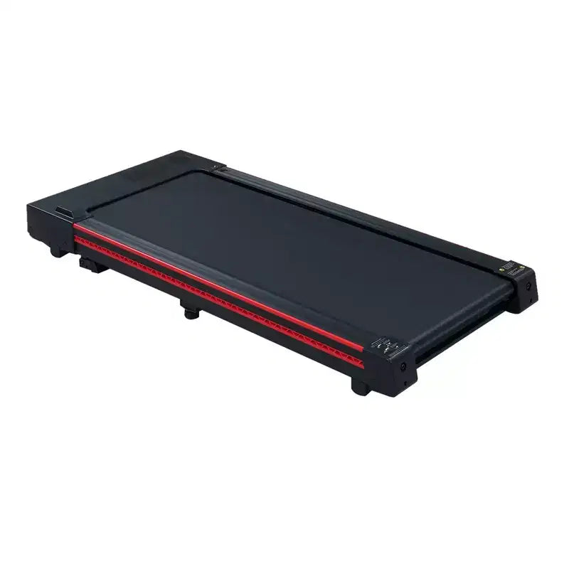 Tapis de marche NAYSAYE avec inclinaison à 10 degrés, portable et compact pour la maison et le bureau, noir et gris, 49,6*22,8*5,5