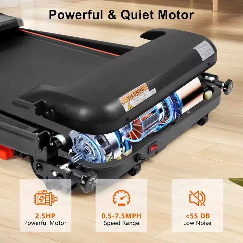 Appareil d'exercice pliable Whisen Home avec plateforme rembourrée