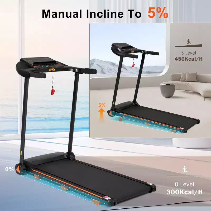 Appareil d'exercice pliable Whisen Home avec plateforme rembourrée