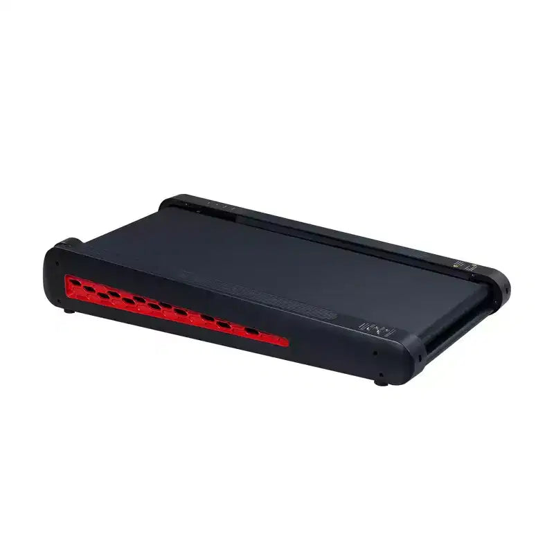 Okak Walking Pad Treadmill with 7 Incline, Folding Treadmill with 2.55HP and LED Display, Under Desk Treadmill for Home, Office, Black+Gray