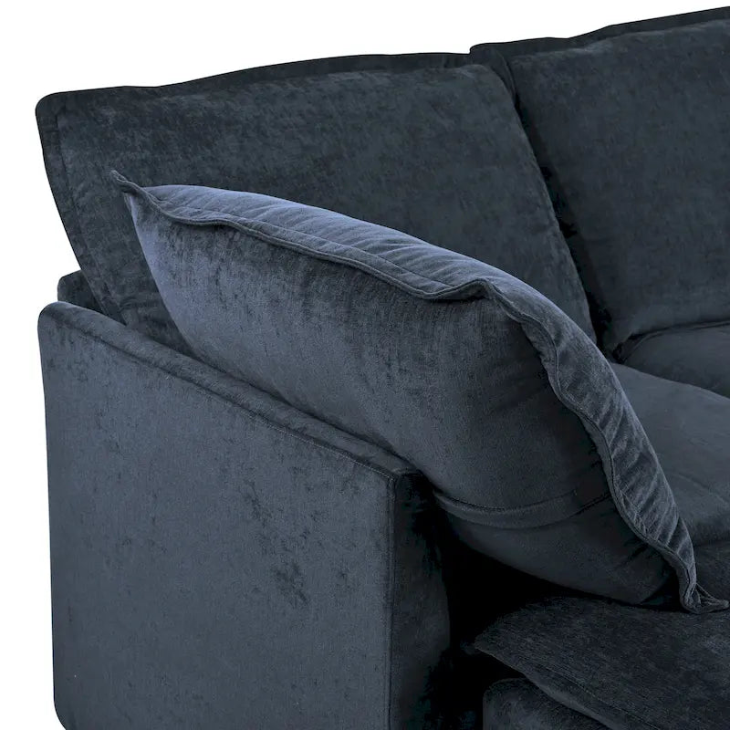 Christopher Knight Home - Canapé d'angle modulable 126 avec rangement - 126 x 63 x 35