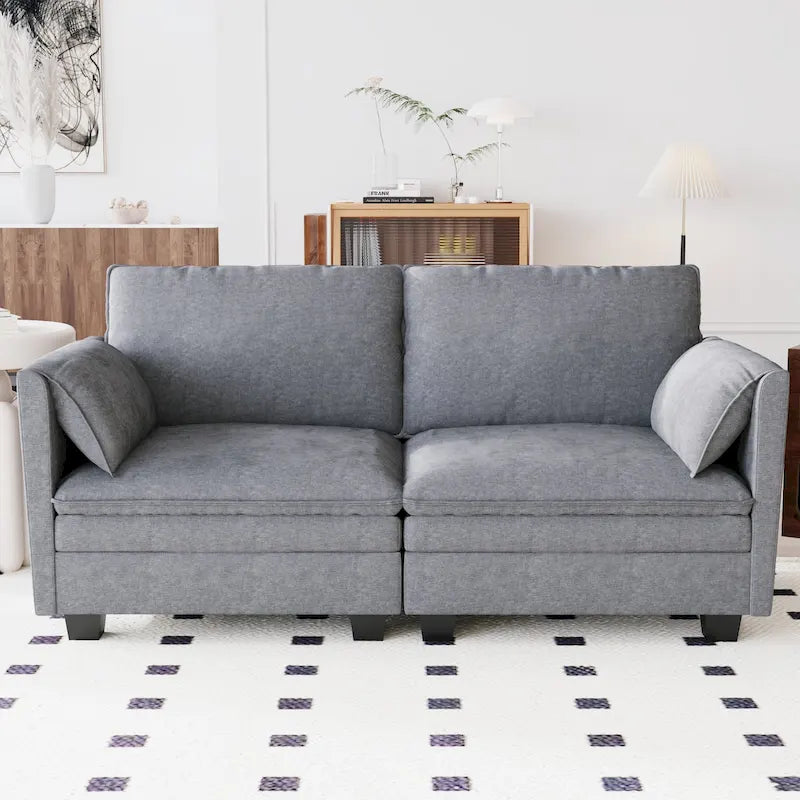 Christopher Knight Home - Canapé deux places de style moderne du milieu du siècle Sophia