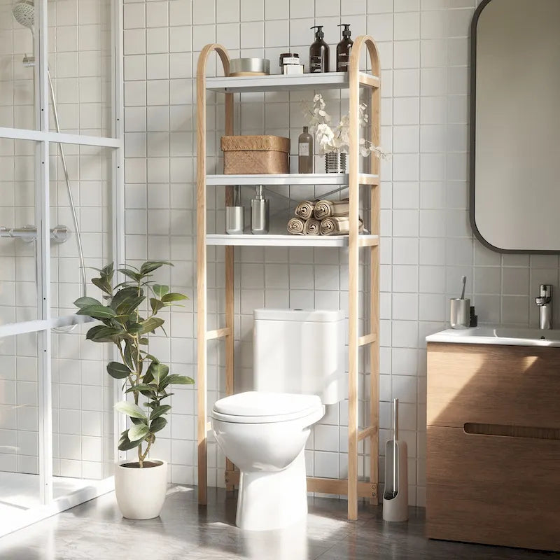 Umbra 1016856 Bellwood 24  Composite and Wood Bathroom Shelf