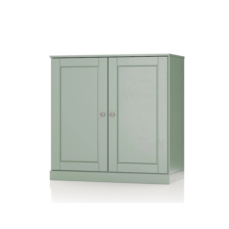 Meuble de salle de bain Palace Imports 100% bois massif 32 po avec portes pleines et étagères réglables