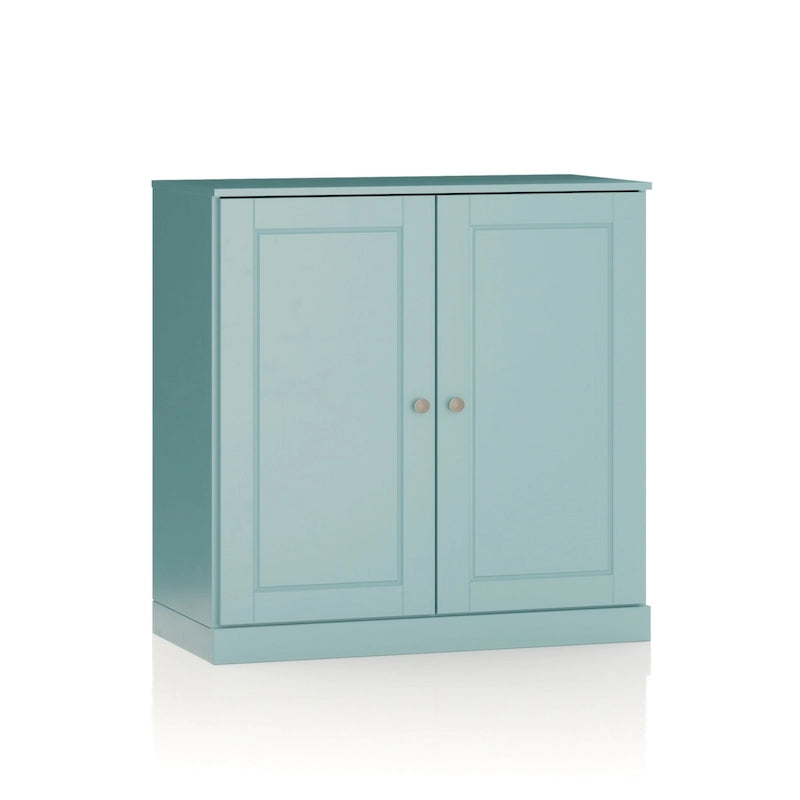 Meuble de salle de bain Palace Imports 100% bois massif 32 po avec portes pleines et étagères réglables