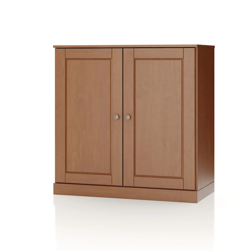Meuble de salle de bain Palace Imports 100% bois massif 32 po avec portes pleines et étagères réglables