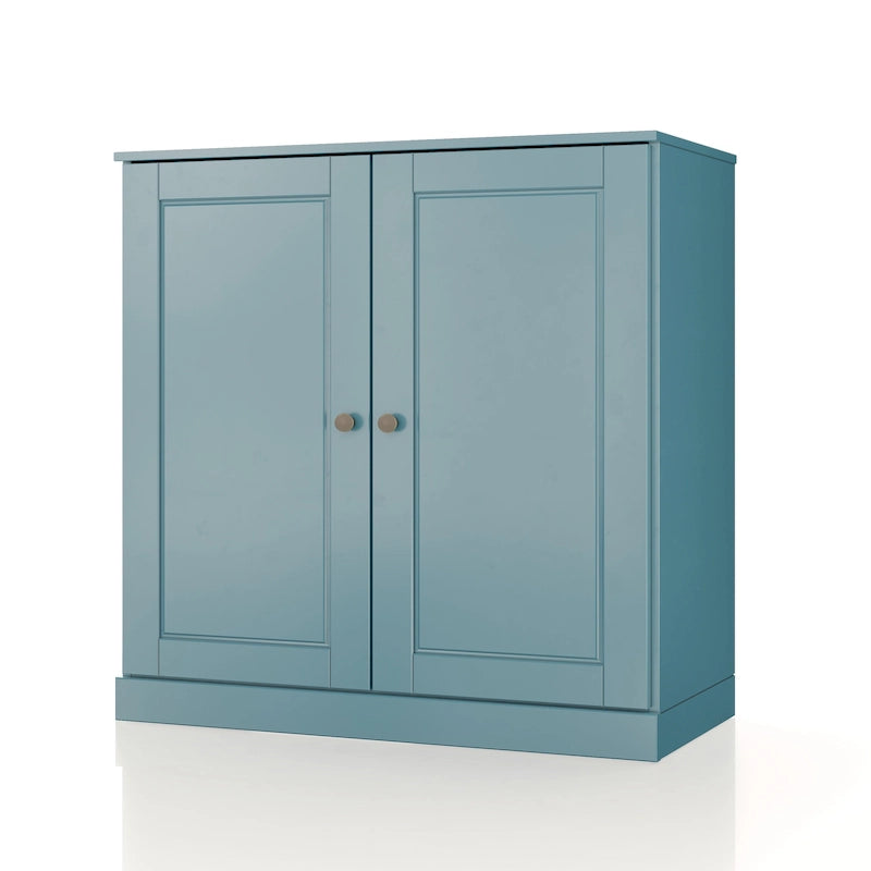 Meuble de salle de bain Palace Imports 100% bois massif 32 po avec portes pleines et étagères réglables