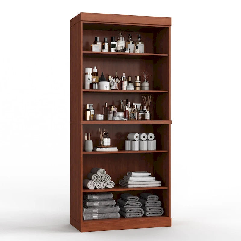 100% Solid Wood 32  Bathroom Cabinet with Optional Doors by Palace Imports