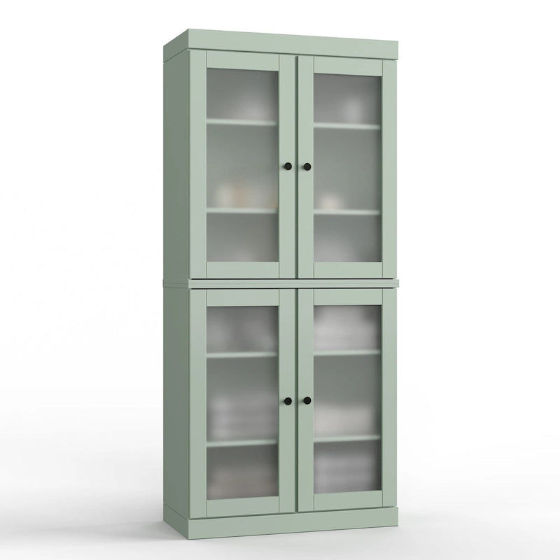 100% Solid Wood 32  Bathroom Cabinet with Optional Doors by Palace Imports