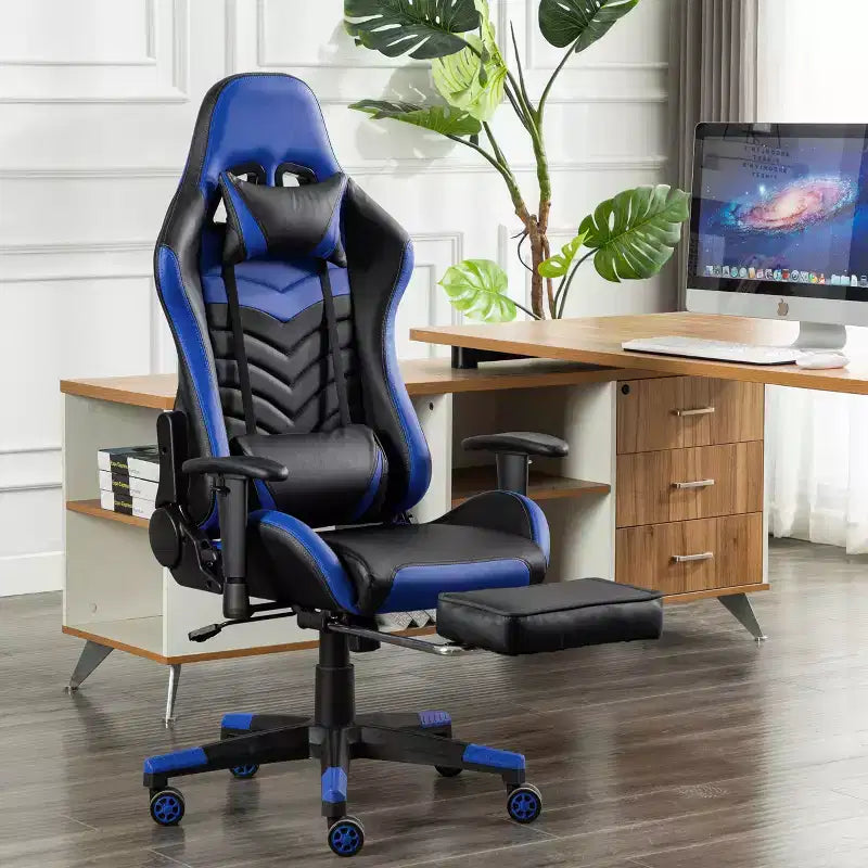 Chaise de jeu GameFitz avec coussin appuie-tête