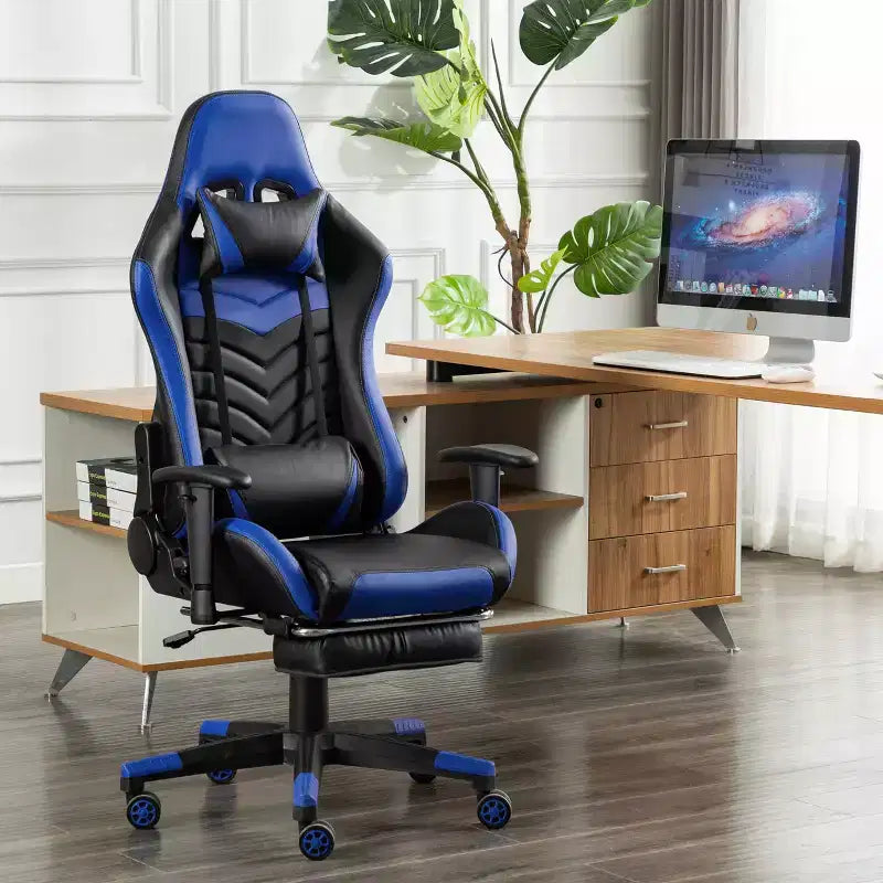 Chaise de jeu GameFitz avec coussin appuie-tête