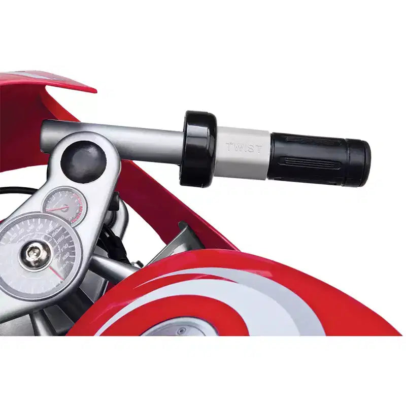 Mini-moto électrique tout-terrain Razor 24 V, 1 vitesse, avec pneus pneumatiques de 10 pouces, vitesse jusqu'à 24 km/h, pour 13 ans et plus, lot de 2, rouge