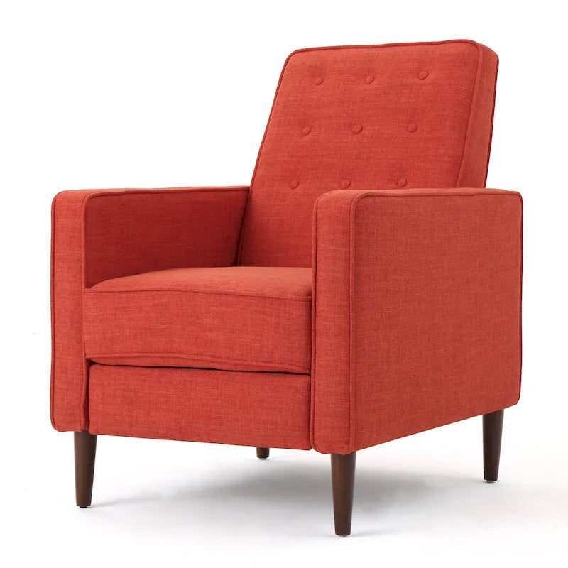 Fauteuil inclinable capitonné Mervynn (ensemble de 2) par Christopher Knight Home