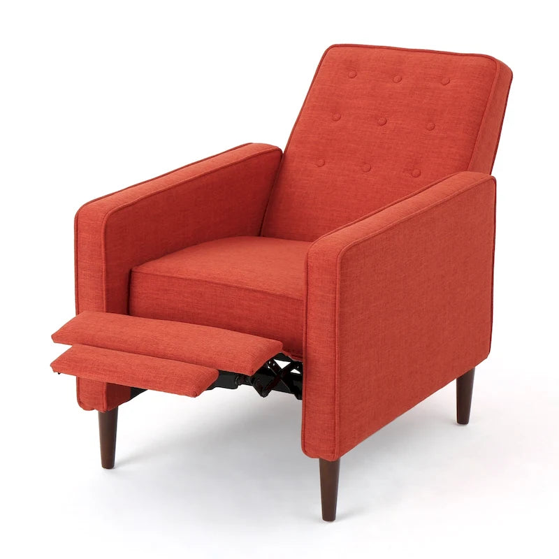 Fauteuil inclinable capitonné Mervynn (ensemble de 2) par Christopher Knight Home