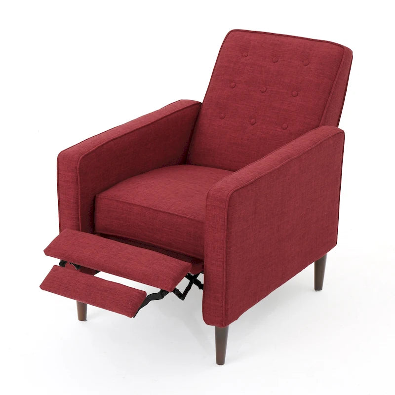 Fauteuil inclinable capitonné Mervynn (ensemble de 2) par Christopher Knight Home