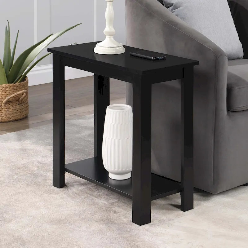 Table d'appoint avec étagère Baja Designs2Go par Convenience Concepts