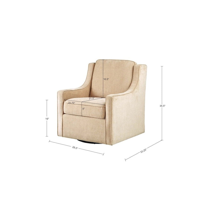 Fauteuil pivotant à 360 degrés Madison Park Lois