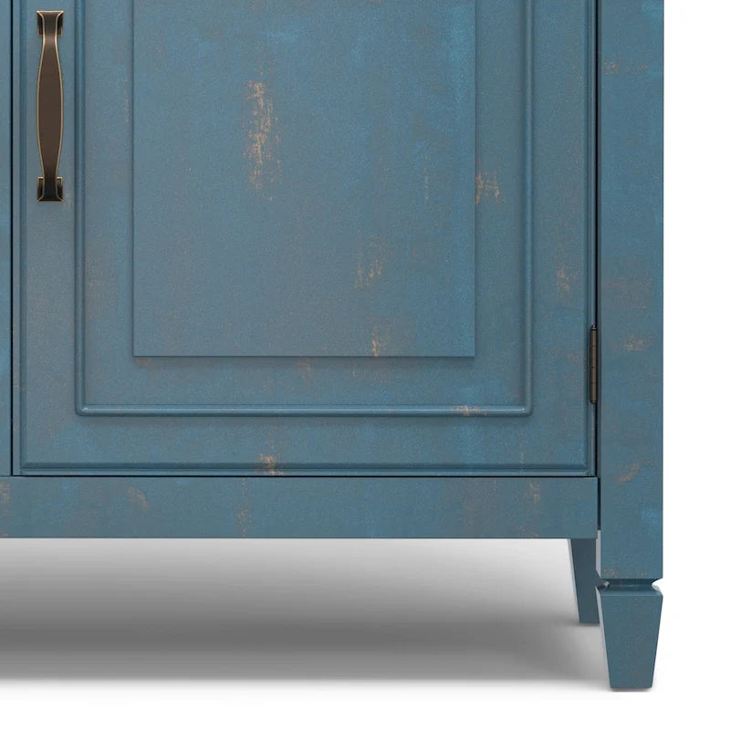 WYNDENHALL Hampshire Armoire de rangement traditionnelle en bois massif de 40 po de largeur pour entrée - 40 larg. x 15 prof. x 36 haut.