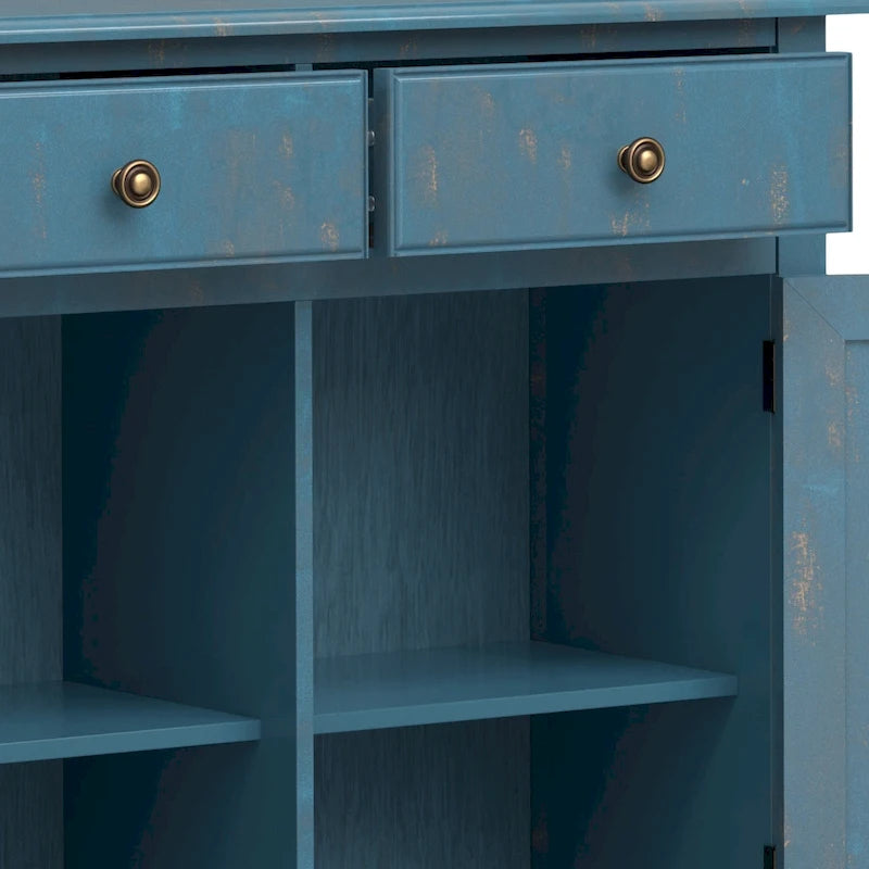 WYNDENHALL Hampshire Armoire de rangement traditionnelle en bois massif de 40 po de largeur pour entrée - 40 larg. x 15 prof. x 36 haut.