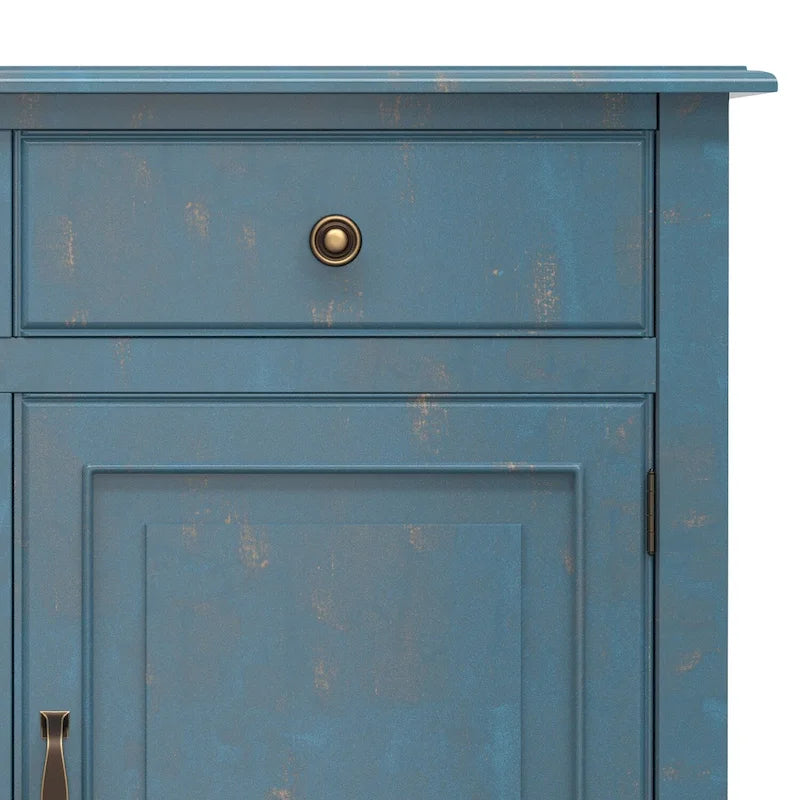 WYNDENHALL Hampshire Armoire de rangement traditionnelle en bois massif de 40 po de largeur pour entrée - 40 larg. x 15 prof. x 36 haut.