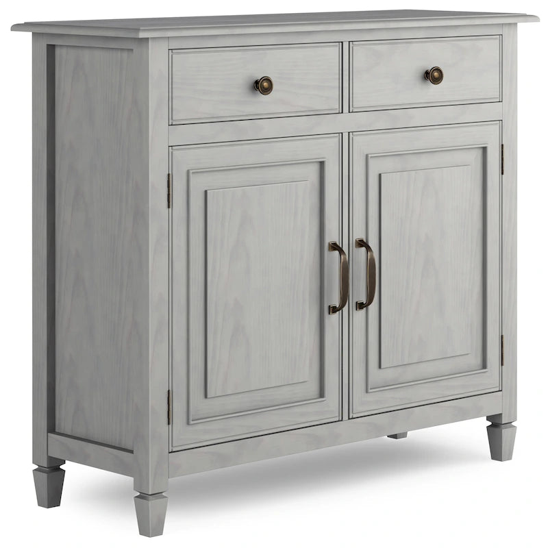 WYNDENHALL Hampshire Armoire de rangement traditionnelle en bois massif de 40 po de largeur pour entrée - 40 larg. x 15 prof. x 36 haut.