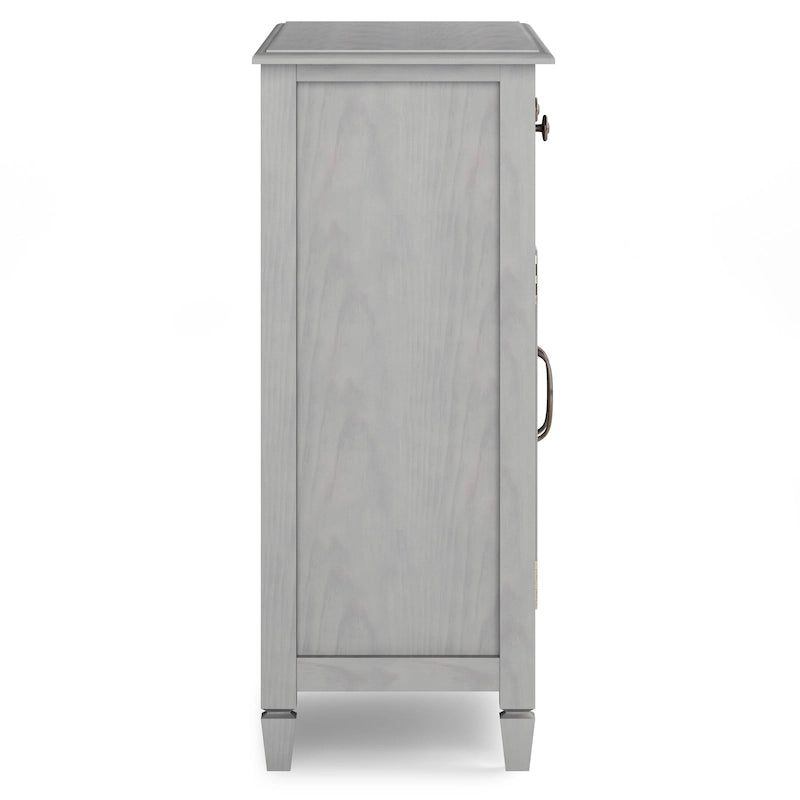 WYNDENHALL Hampshire Armoire de rangement traditionnelle en bois massif de 40 po de largeur pour entrée - 40 larg. x 15 prof. x 36 haut.