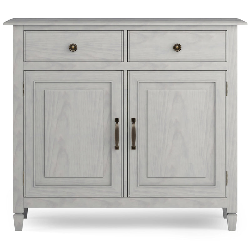 WYNDENHALL Hampshire Armoire de rangement traditionnelle en bois massif de 40 po de largeur pour entrée - 40 larg. x 15 prof. x 36 haut.