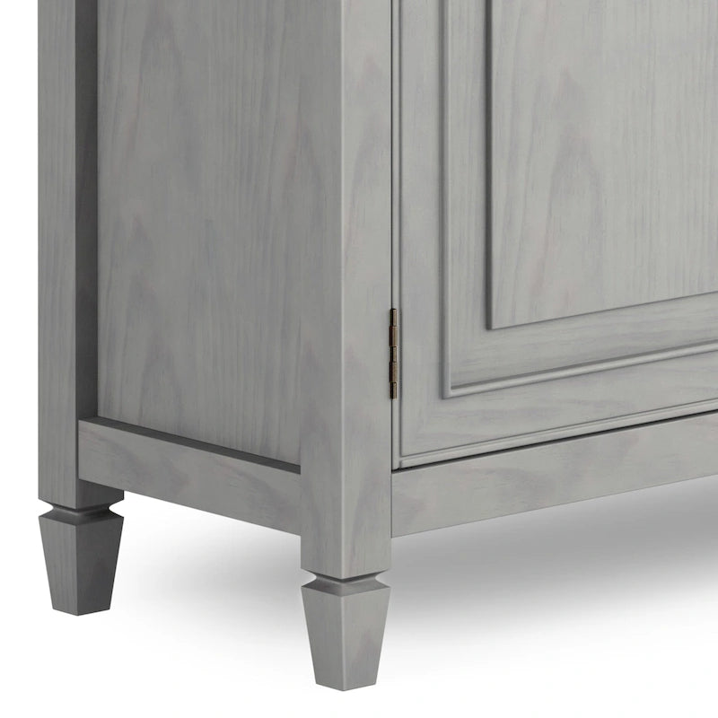 WYNDENHALL Hampshire Armoire de rangement traditionnelle en bois massif de 40 po de largeur pour entrée - 40 larg. x 15 prof. x 36 haut.