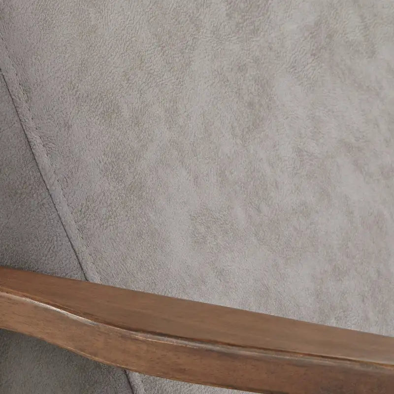 Chaise en bois de style moderne du milieu du siècle Bianca, par Simple Living