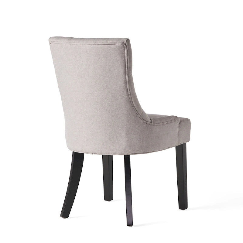 Christopher Knight Home Cheney Chaises de salle à manger capitonnées contemporaines (Lot de 2) - 21.50 L x 25.00 W x 36.00 H