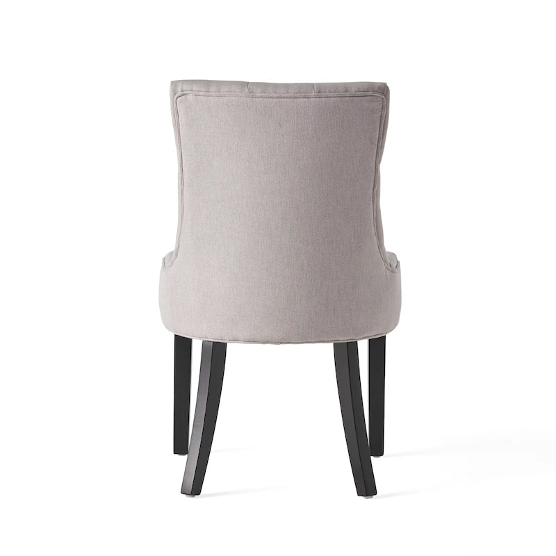 Christopher Knight Home Cheney Chaises de salle à manger capitonnées contemporaines (Lot de 2) - 21.50 L x 25.00 W x 36.00 H