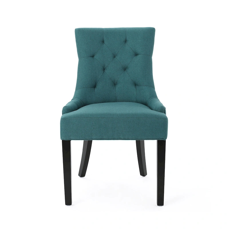 Christopher Knight Home Cheney Chaises de salle à manger capitonnées contemporaines (Lot de 2) - 21.50 L x 25.00 W x 36.00 H