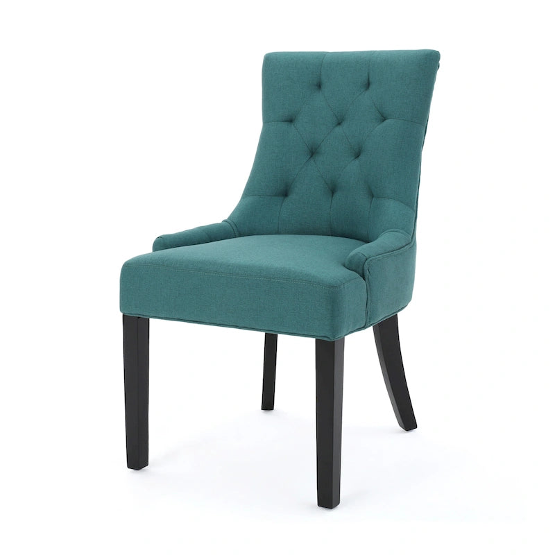 Christopher Knight Home Cheney Chaises de salle à manger capitonnées contemporaines (Lot de 2) - 21.50 L x 25.00 W x 36.00 H
