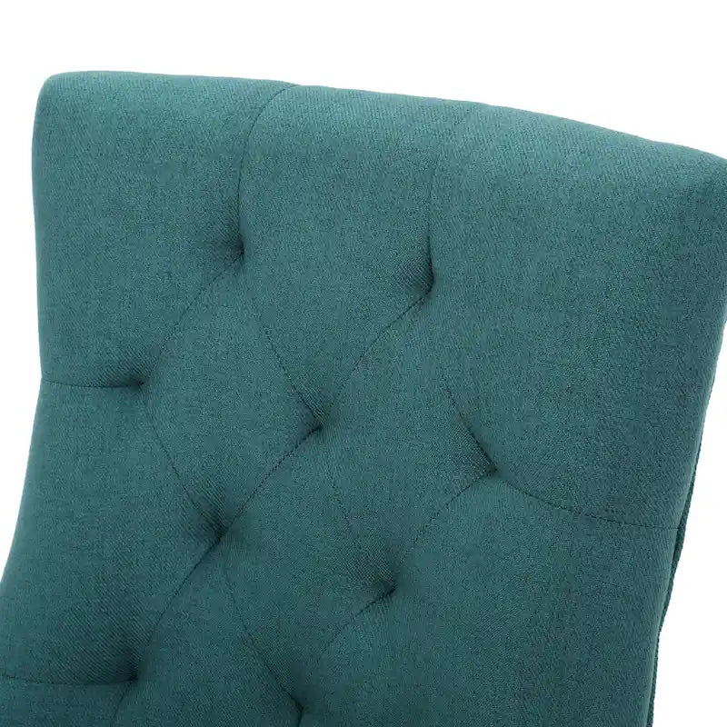 Christopher Knight Home Cheney Chaises de salle à manger capitonnées contemporaines (Lot de 2) - 21.50 L x 25.00 W x 36.00 H