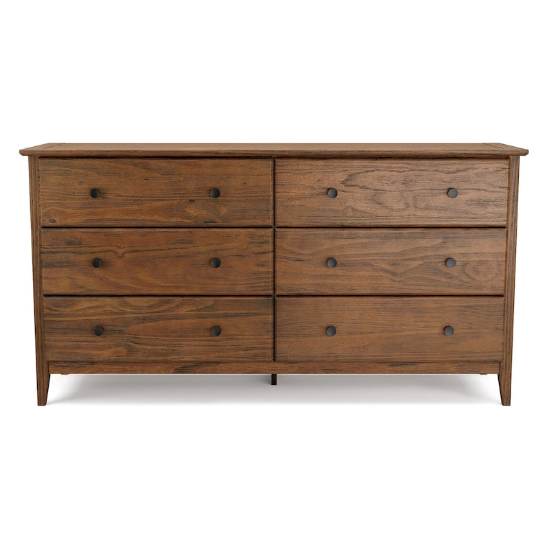 Commode à 6 tiroirs Greenport Grain Wood Furniture