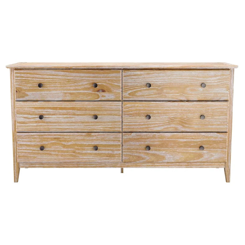 Commode à 6 tiroirs Greenport Grain Wood Furniture