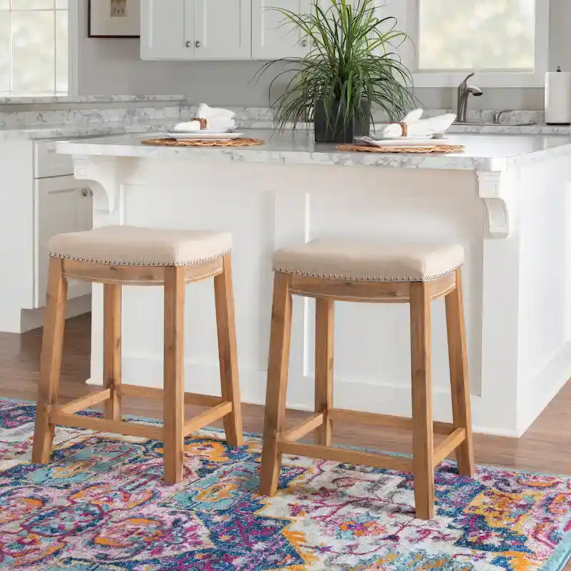 Tabouret de comptoir Linon Willamette de 66 cm