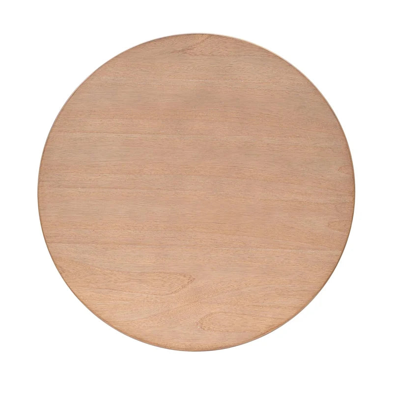 Table Basse Ronde avec Étagère Skye de INK+IVY